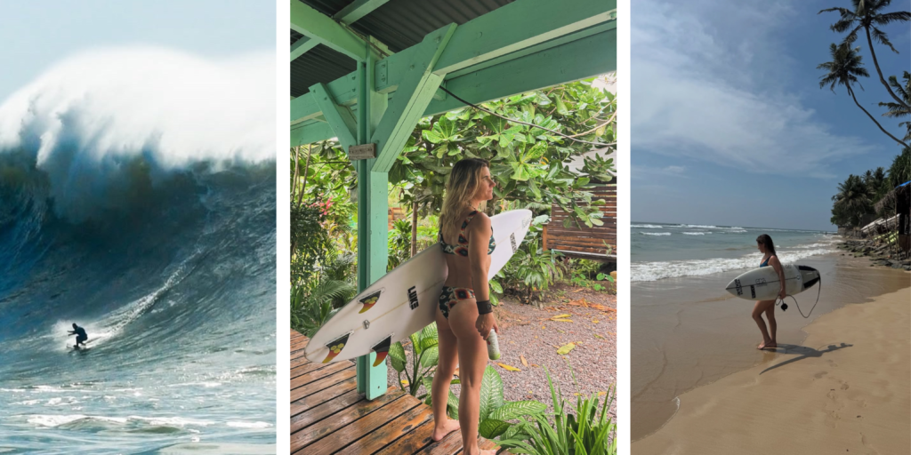 Joana Andrade y su Vida entre Olas Gigantes