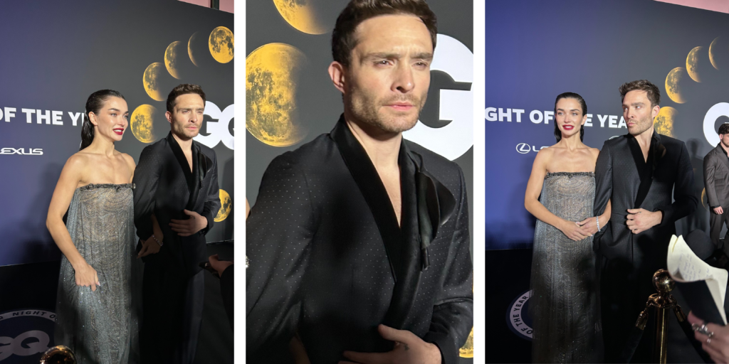 Ed Westwick y Amy Jackson