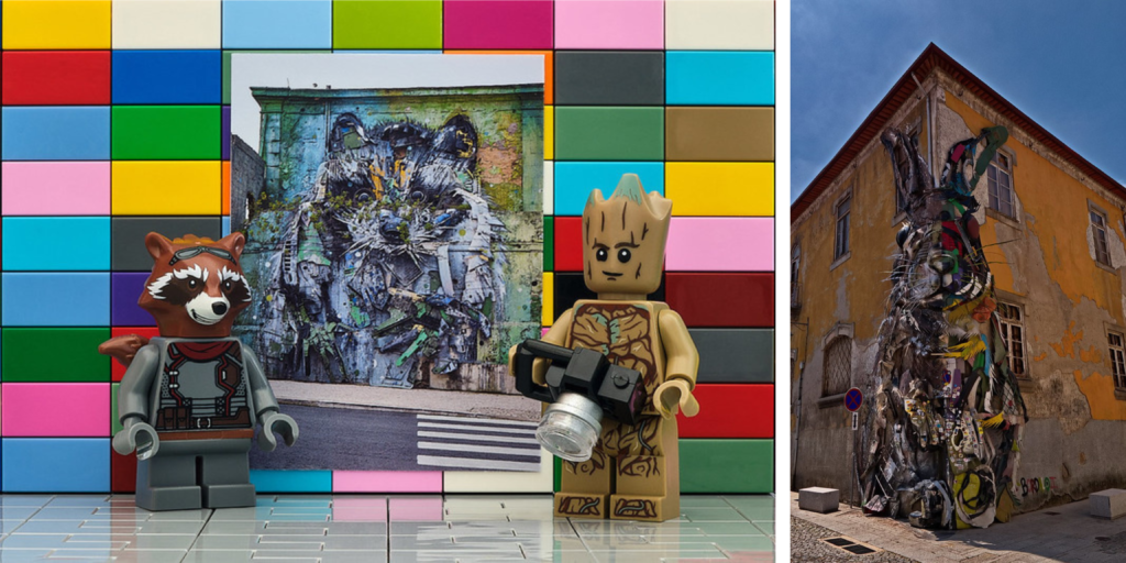 Obra de Bordalo II Foto-PLT14/Flickr Foto-Sigi Wenger/Flickr