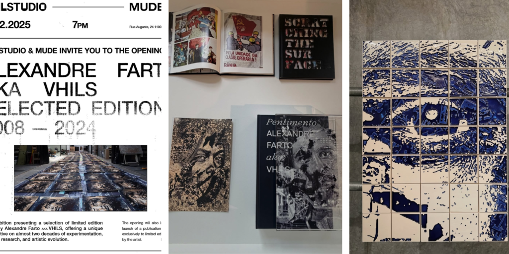 Vhils expone en el MUDE de Lisboa