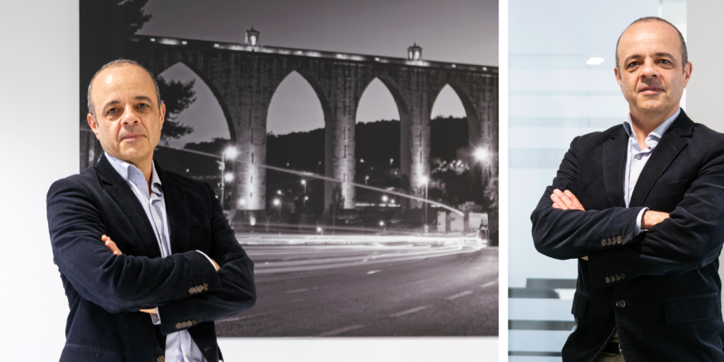 Guilherme Miguez fundador de Immersive Journeys hablando sobre viajar por el interior de PortugalGuilherme Miguez CEO de Immersive Journeys experiencias de turismo en el interior de Portugal