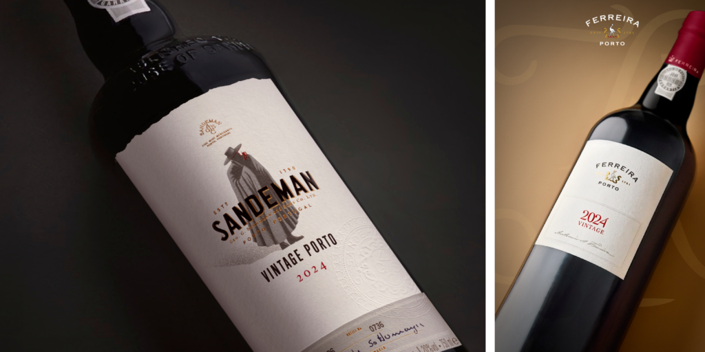 Sandeman Vintage Porto 2024 botella de vino de Oporto Porto Ferreira Vintage 2024 botella de vino de Oporto