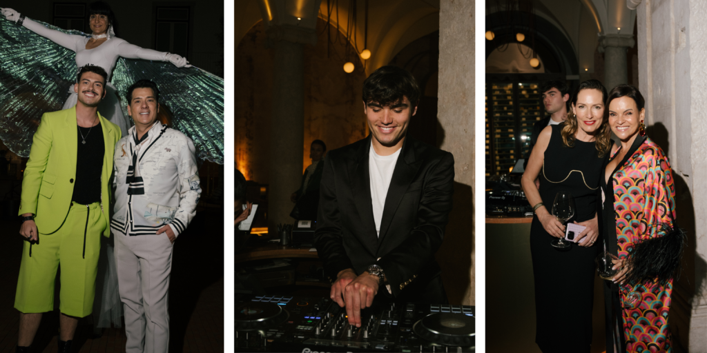 convidados evento Carlos Gil cocktail Convent Square Lisbon Hotel ModaLisboa