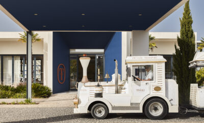 Entrada del Tivoli Alvor Algarve Resort en Alvor, Algarve