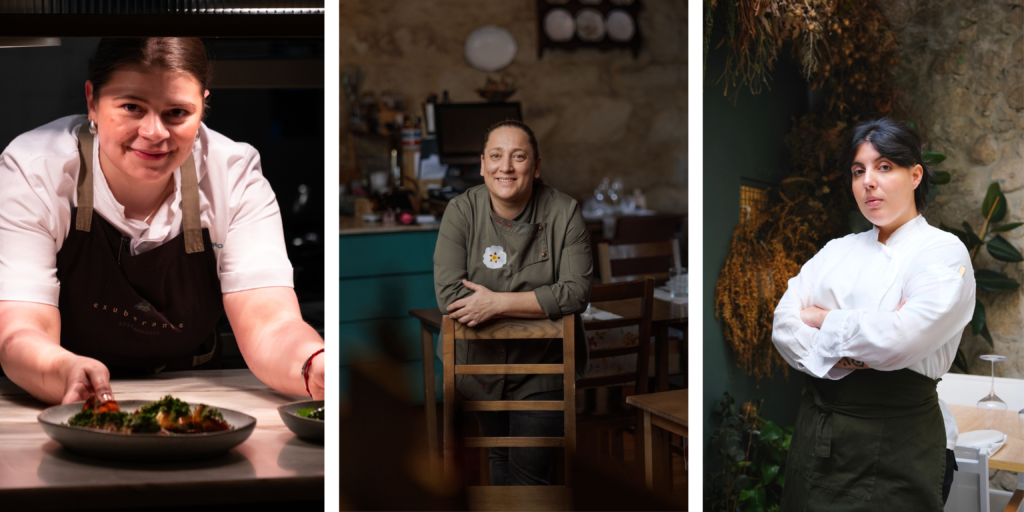 Chefe Rafaela Ferreira, Chefe Lídia Brás, Chefe Carolina Giandália