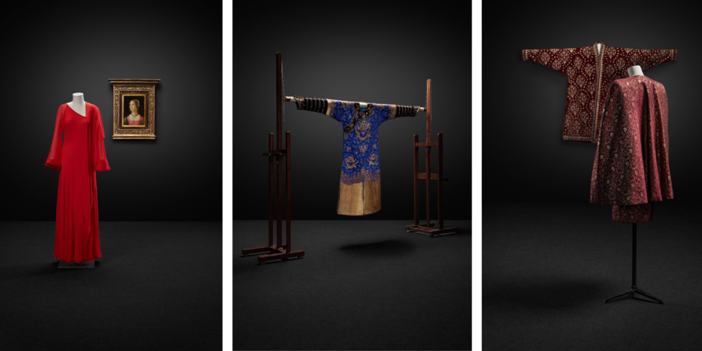 Exposición Arte y Moda en la Fundación Gulbenkian de Lisboa con vestidos de alta costura y obras de arte