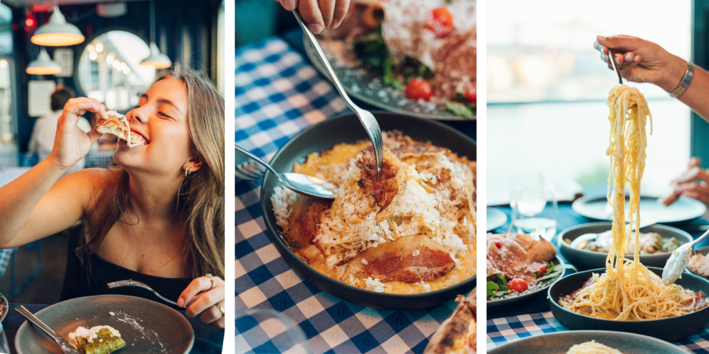Un brunch italiano con vistas al Tajo