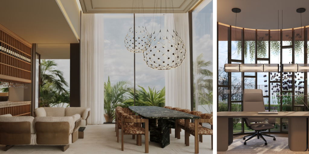 Ricardo Azevedo reinterpreta la elegancia británica en una casa en Quinta do Lago