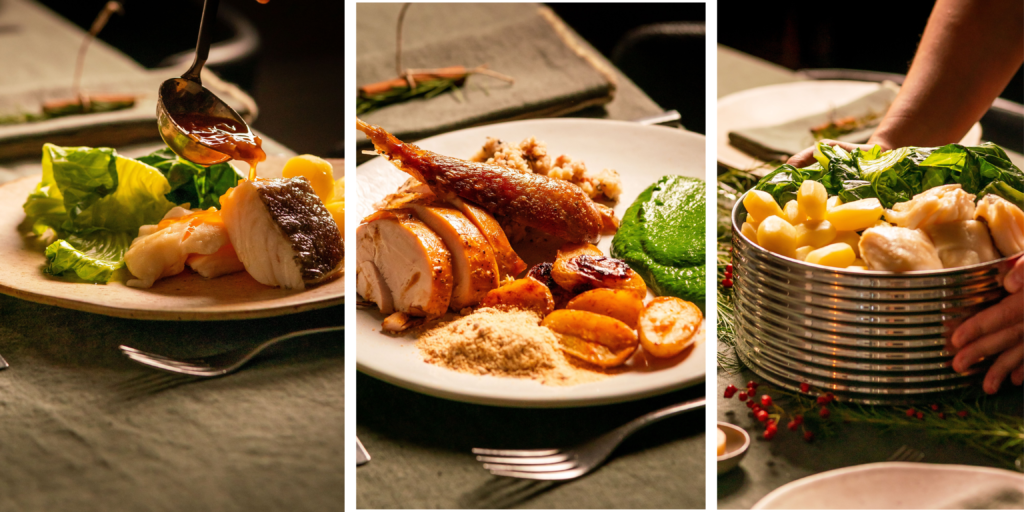 bbgourmet presenta sus comidas de Navidad
