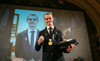 Nikolai Haram Svorte, mejor sumiller del mundo 2026 en Lisboa