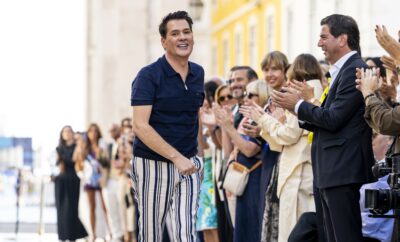 Carlos Gil presenta su colección Entre Mares en ModaLisboa